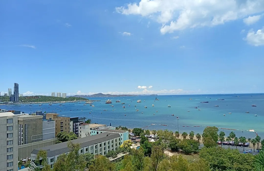 Pattaya Beach View Talay 6 By Aegean Suite Condo-1
